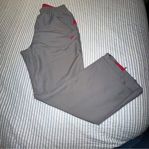 EUC Women's Prince Tennis Pants Large Gray/Pink